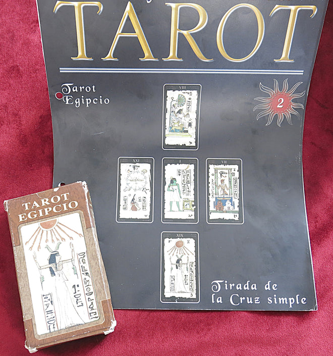 TAROT EGIPCIO + Guide – Egyptian Tarot -  LO SCARABEO - Egyptian-Theme Tarot