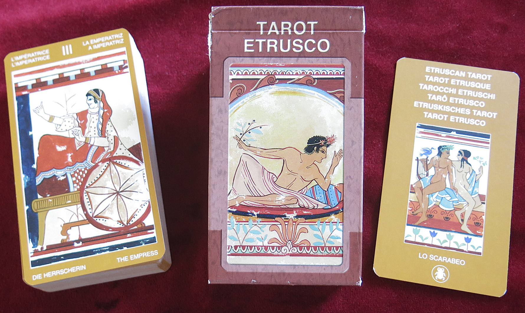 Le Tarot étrusque - Années 2000 - Cartes de la civilisation romaine