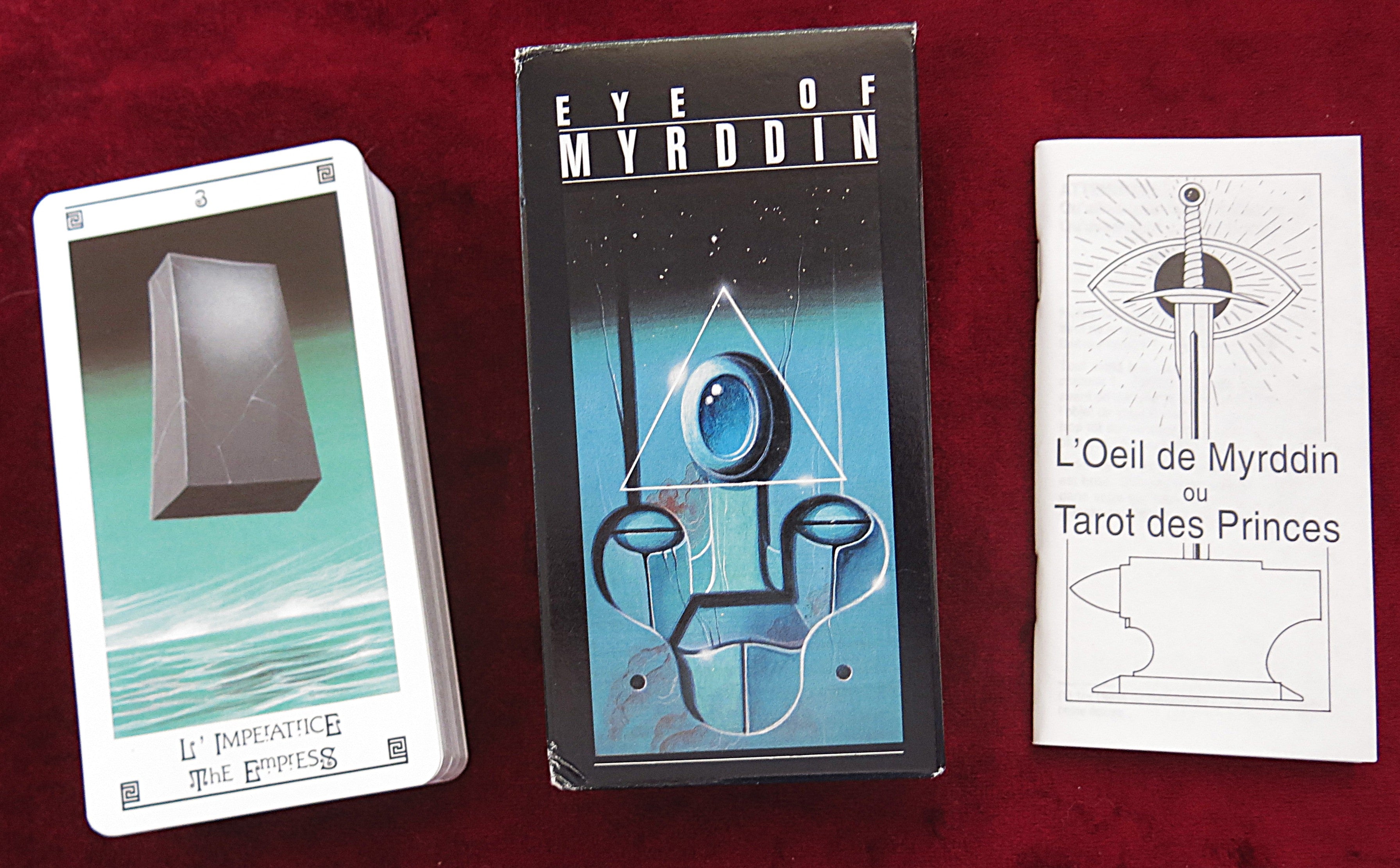 Eye of Myrddin Tarot 1994 - VERY RARE surreal tarot deck