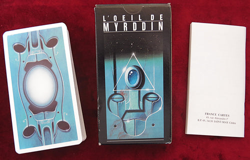 Eye of Myrddin Tarot (L'Œil de Myrddin) 1994 TRÈS RARE jeu de tarot surréaliste
