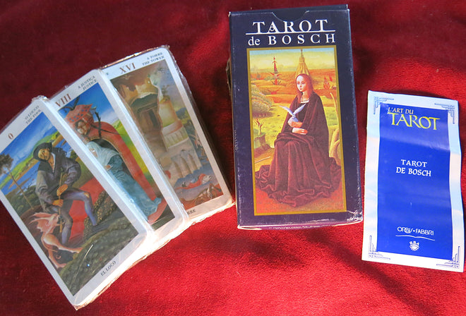 Hieronymus Bosch Tarot – Atanasov – Lo Scarabeo / Fabbri 2002 – Sealed