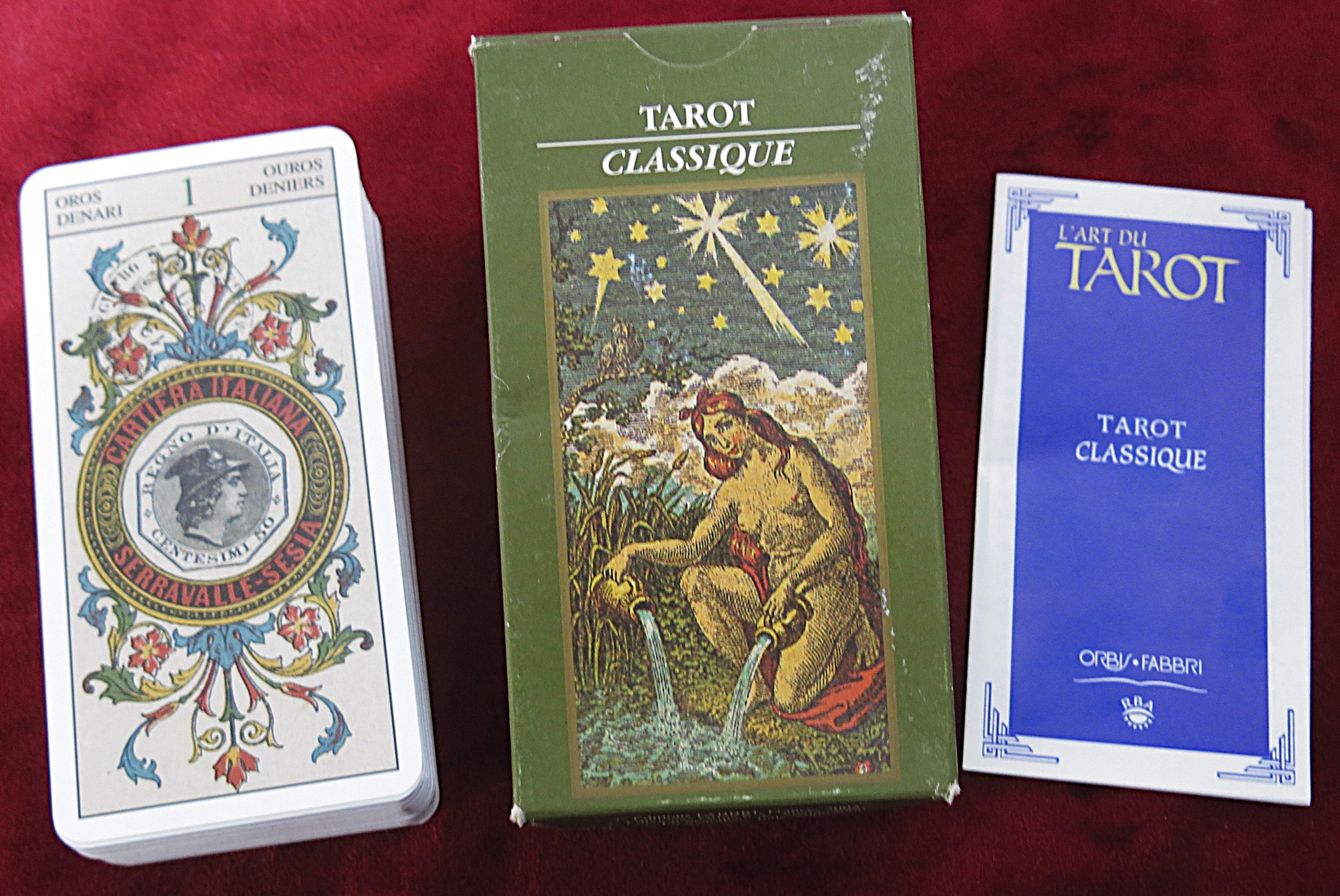 Classic Tarot 1880 – Lo Scarabeo – Rare 2002 Edition - OOP Tarot Collection