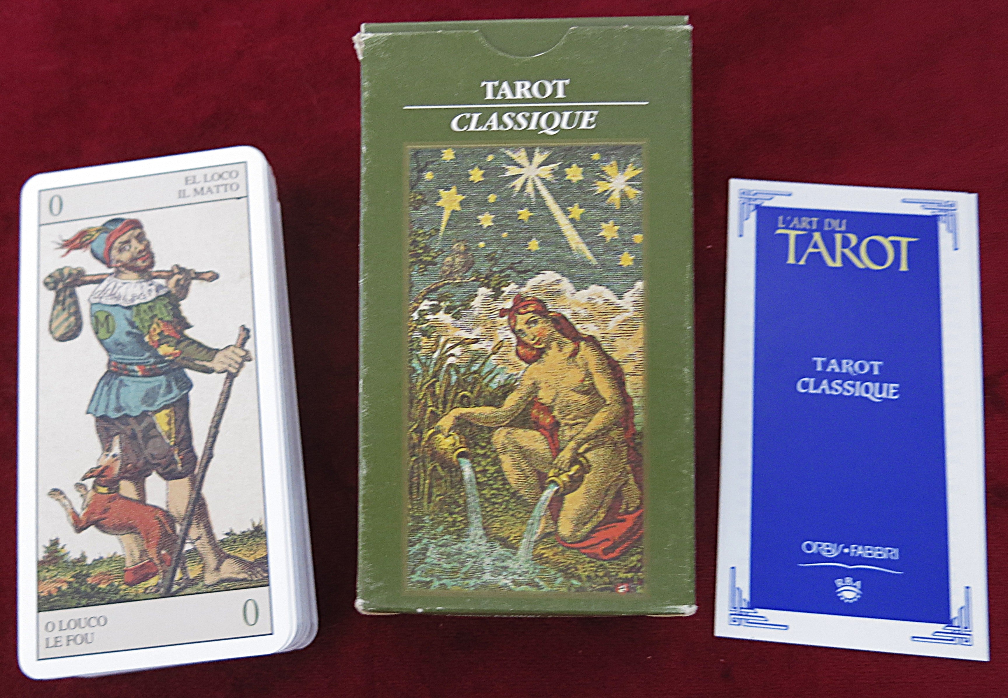 Classic Tarot 1880 – Lo Scarabeo – Rare 2002 Edition - OOP Tarot Collection
