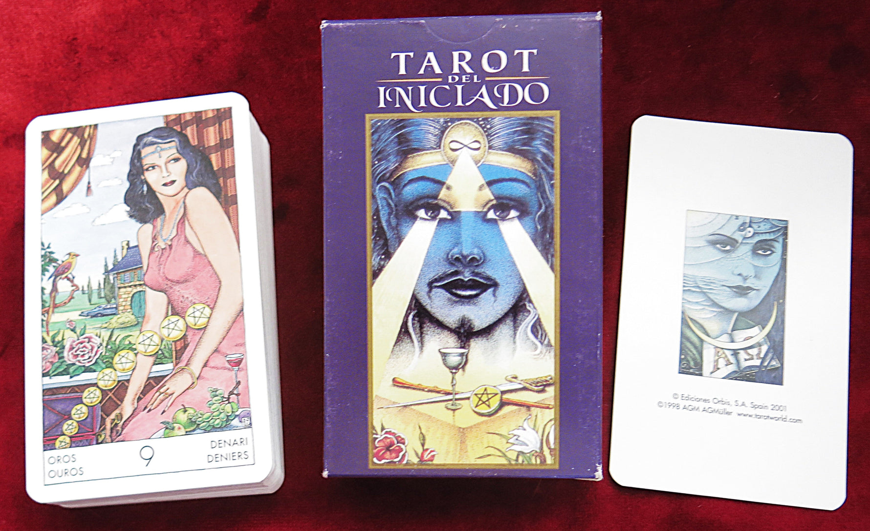 Tarot Cosmique – Orbis Fabbri Édition 2000 – Jeu bilingue vintage rare