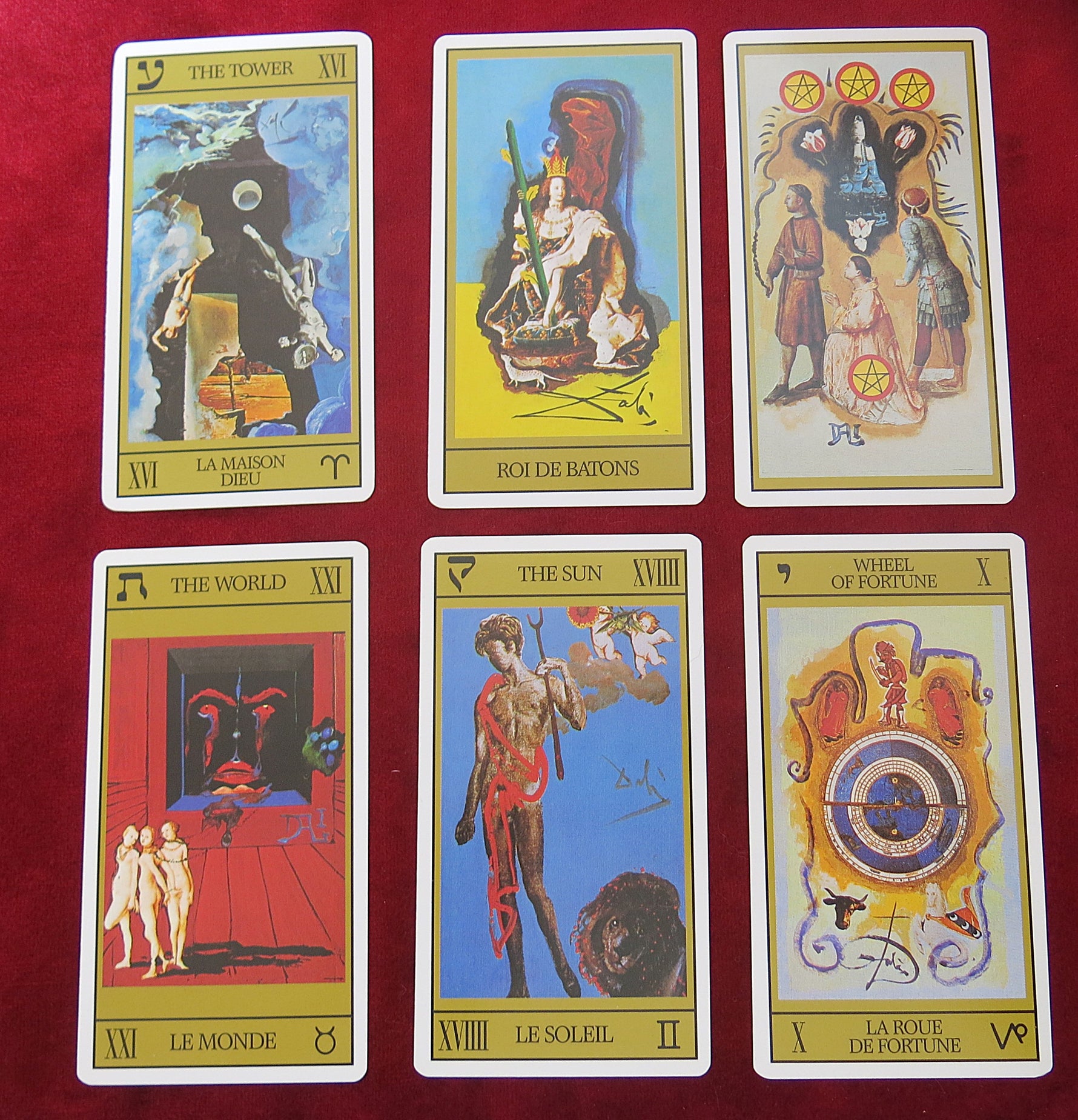 Tarot Dali 2000 - RARE - Salvador Dalí Tarot Cards