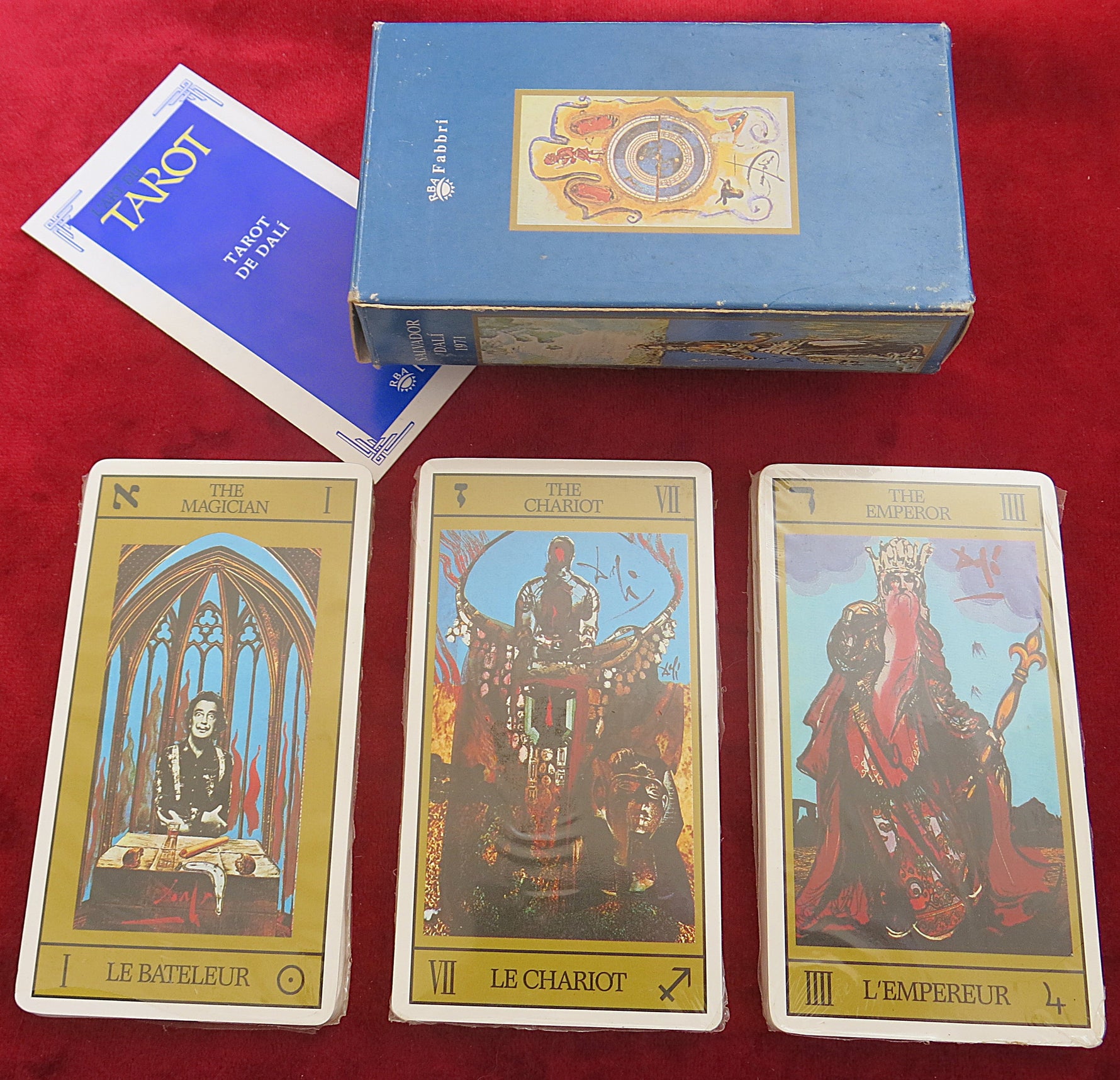 Tarot Dali 2000 - RARE - Salvador Dalí Tarot Cards
