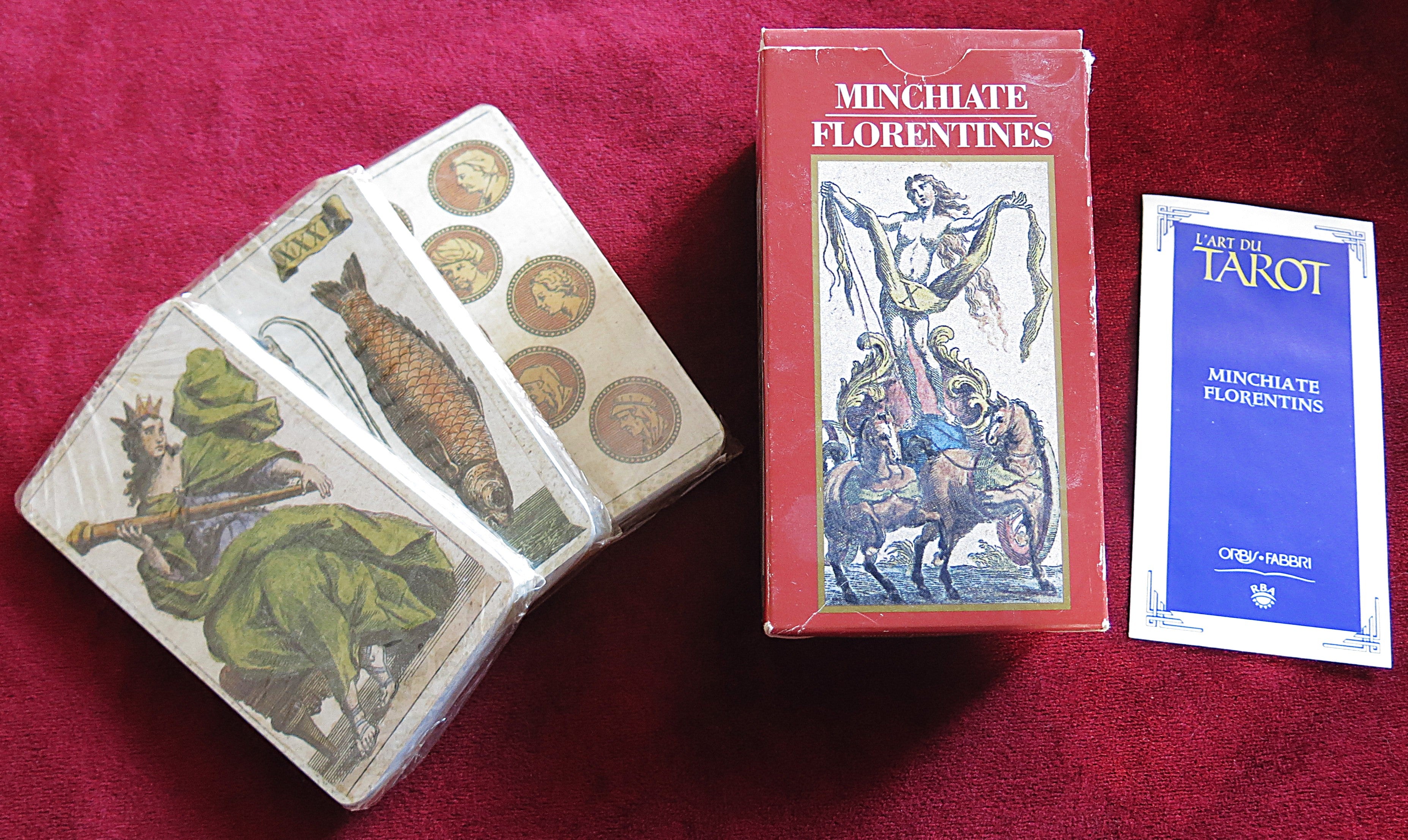 Tarot Minchiate Florentines 2000 (NEW!) - Highly collectible deck - Fortune Telling