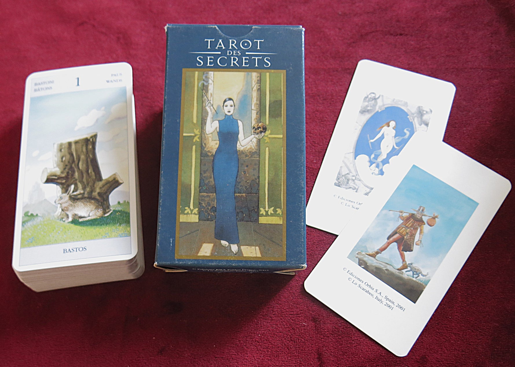 Tarot des Secrets - Italy, 2003 | Modern & Psychological Tarot – Lo Scarabeo