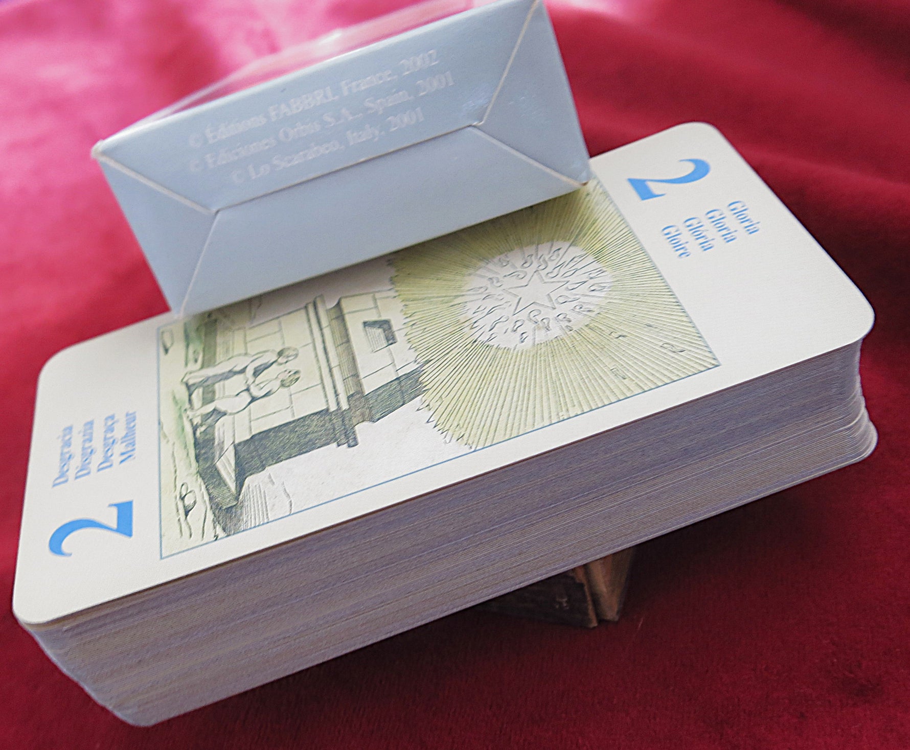 Tarot Thot 2002 – Système Etteilla – Jeu complet rare