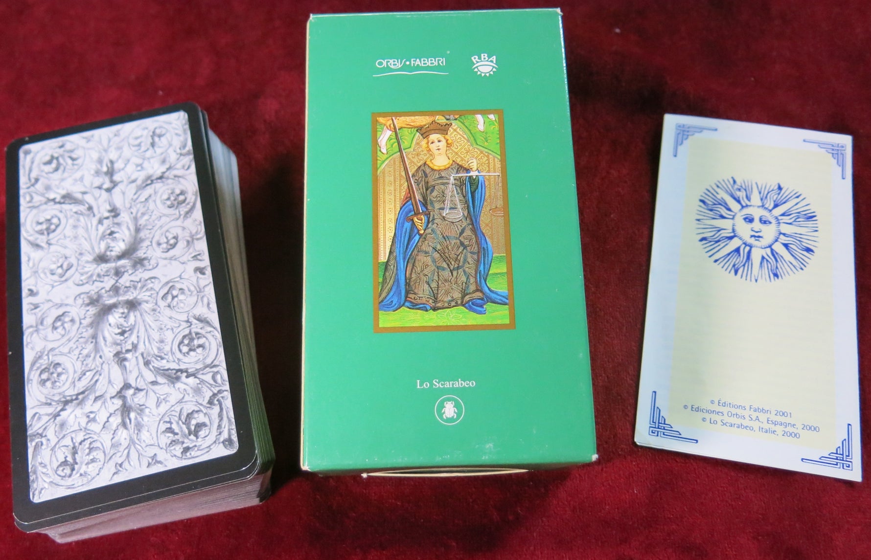 Tarot of Visconti Sforza - 2000 Lo Scarabeo Edition