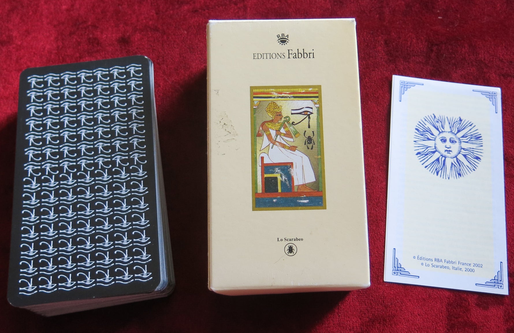 Nefertari Egyptian tarot deck 2001