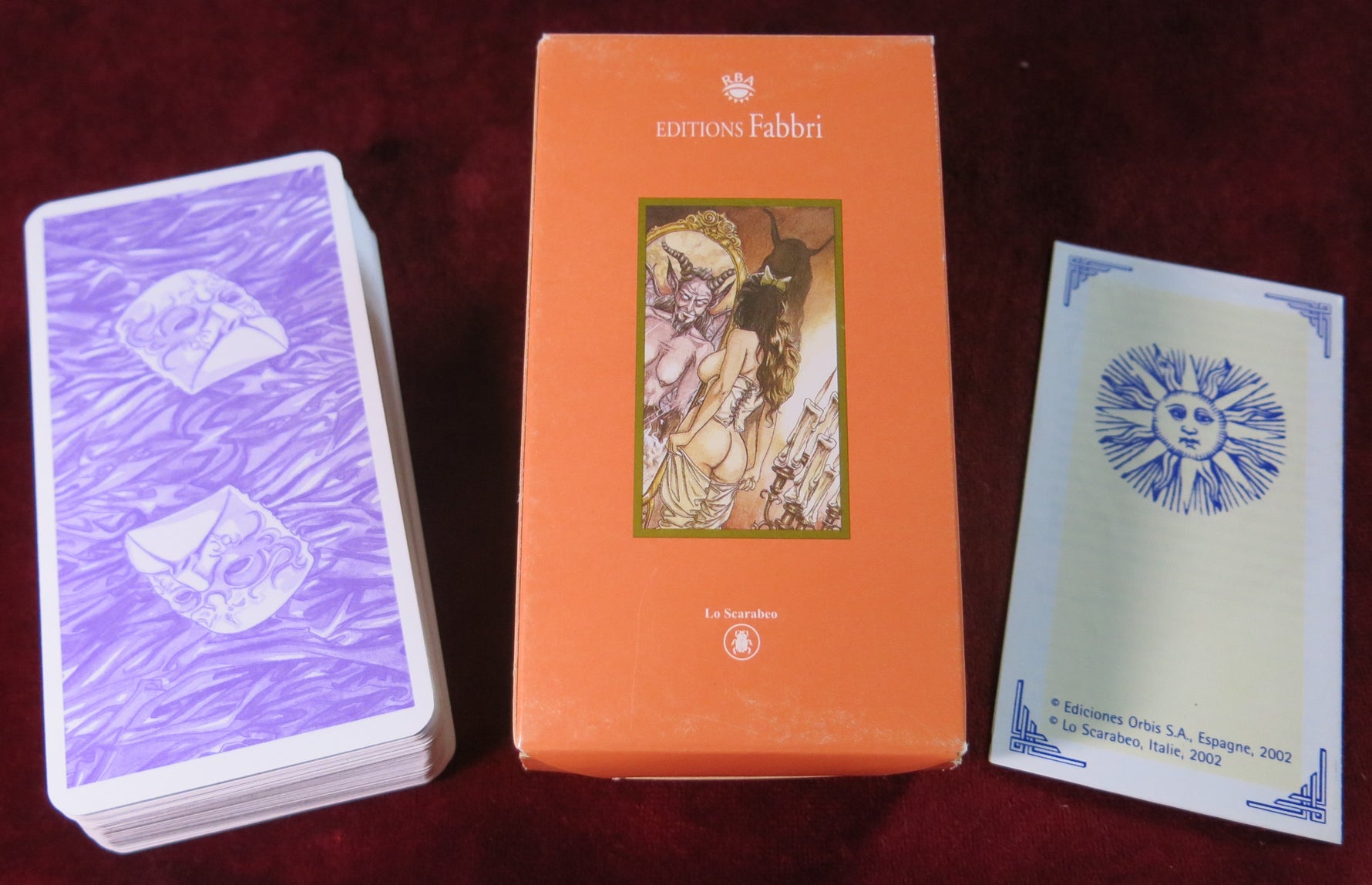 Erotic Tarot – Casanova Tarot (Lo Scarabeo, 2002)