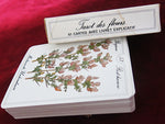 Flowers Tarot – 1989  Botanical Deck (Grimaud) - Highly collectible French vintage deck