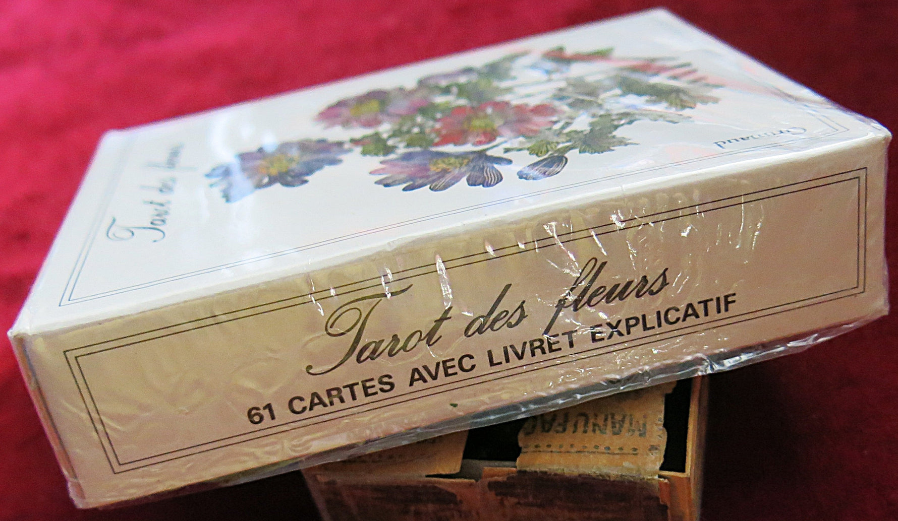 The Flowers Tarot 1989 - BRAND NEW - Botanical Deck - Highly collectible French vintage deck