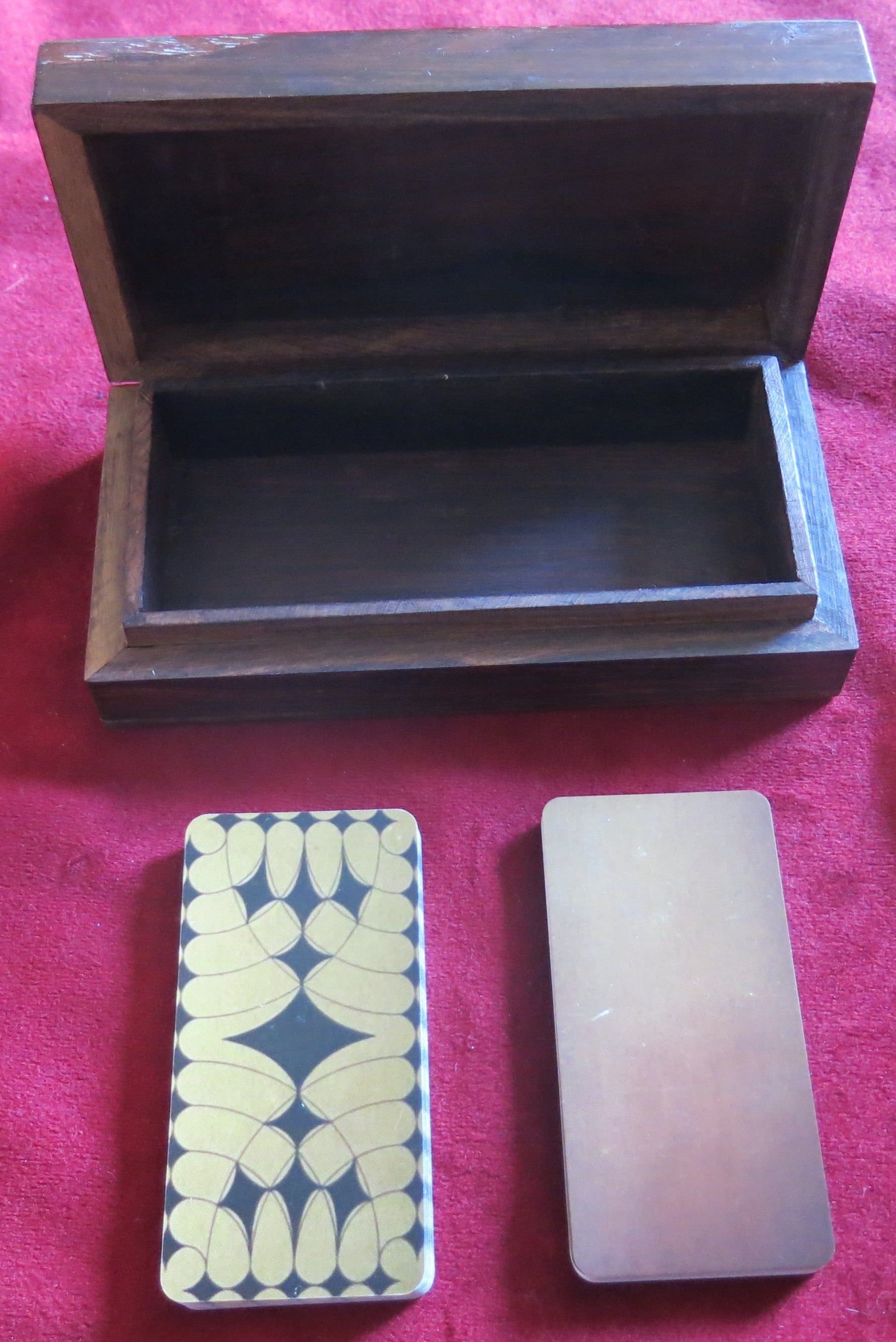 Besançon 1890 & Italian Artisan Mini Decks in Wooden Box – 2 Miniature Handcrafted Decks