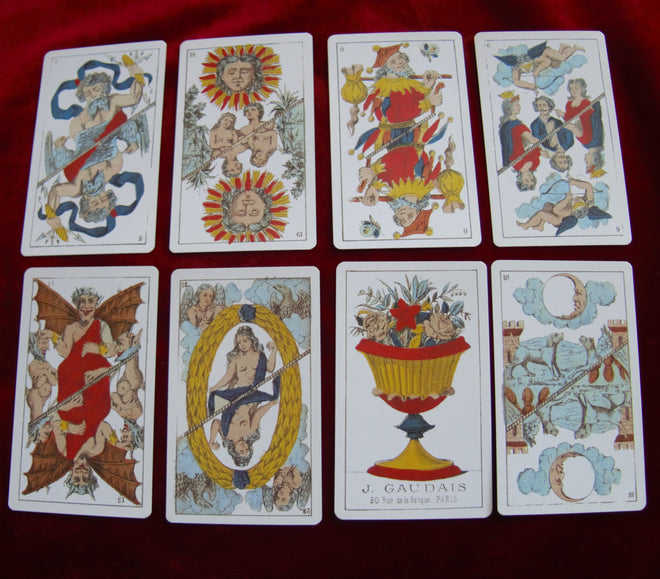 Historical Tarot 1860 J. Gaudais - Ancient Tarot Deck