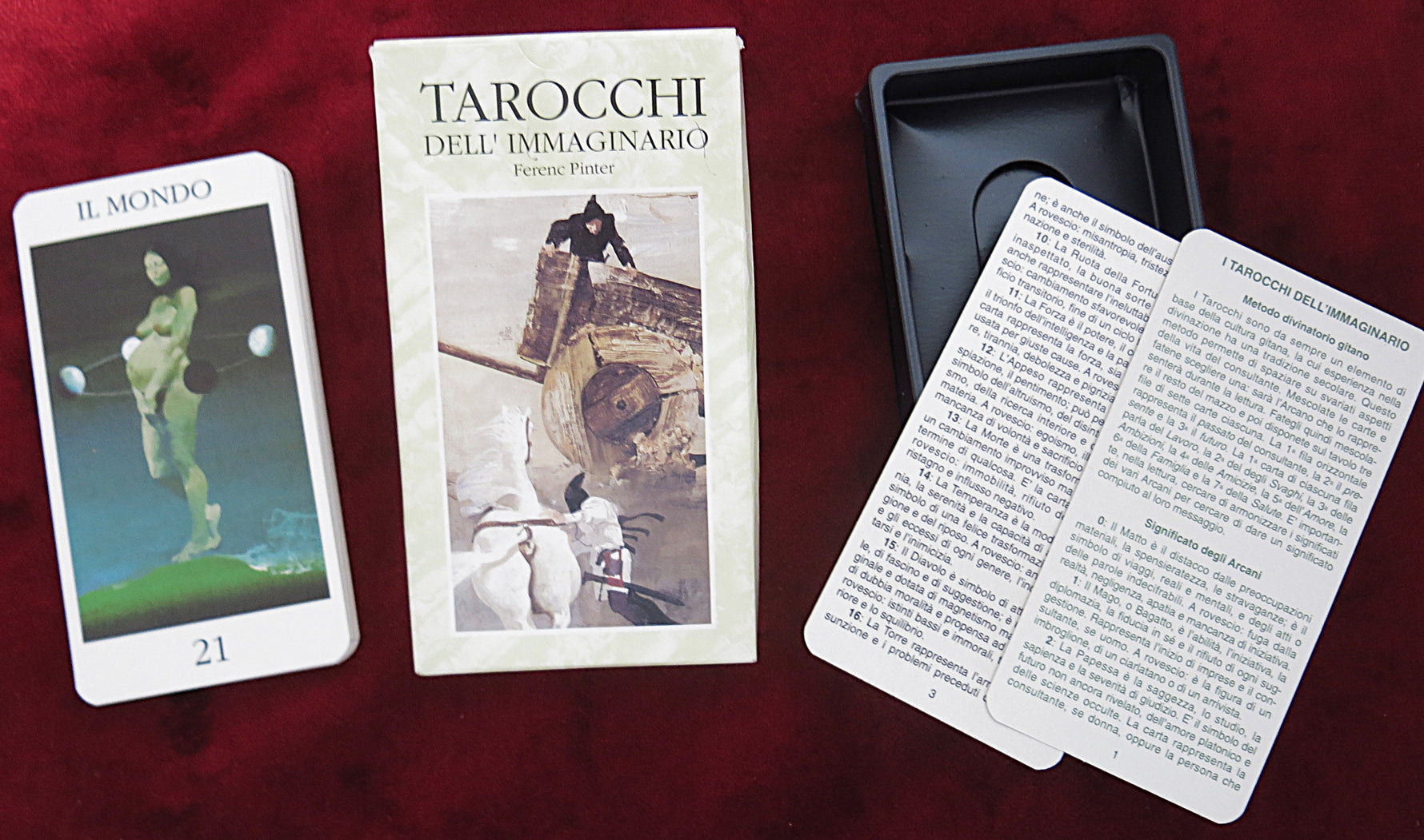 Tarocchi dell' Immaginario 1991 by Ferenc Pinter - Lo Scarabeo