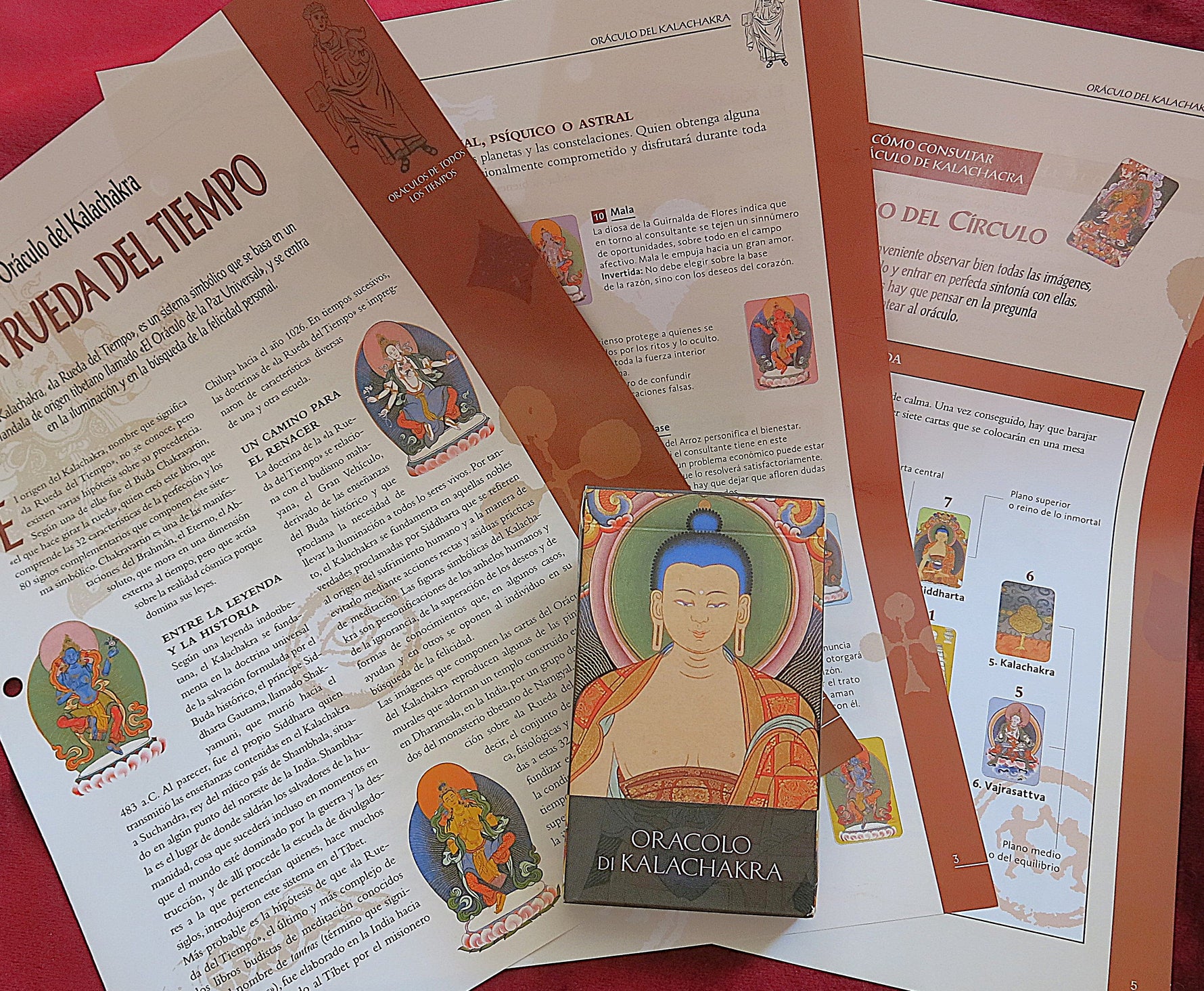 Explications de l'Oracle de Kalachakra – La Roue du Temps – Guide numérique