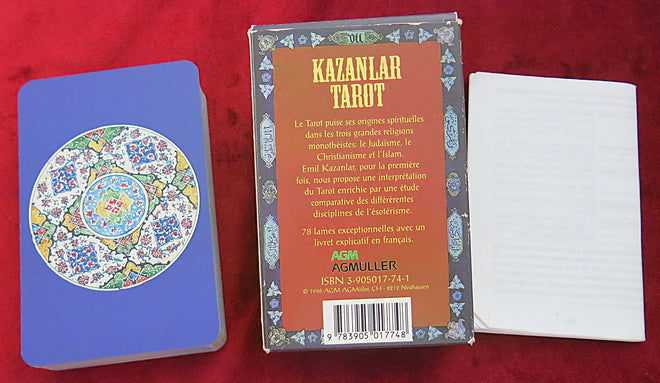 Kazanlar Tarot cards - Persian style artwork, multi-cultural deck theme, Kabbalah Tree of Life divination, very rare tarot