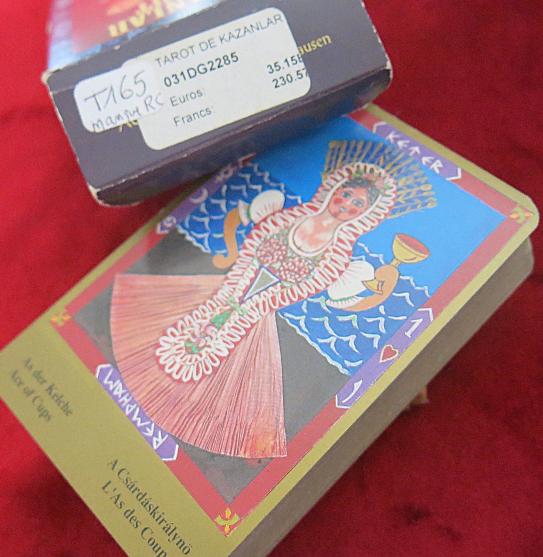 Kazanlar Tarot cards - Persian style artwork, multi-cultural deck theme, Kabbalah Tree of Life divination, very rare tarot