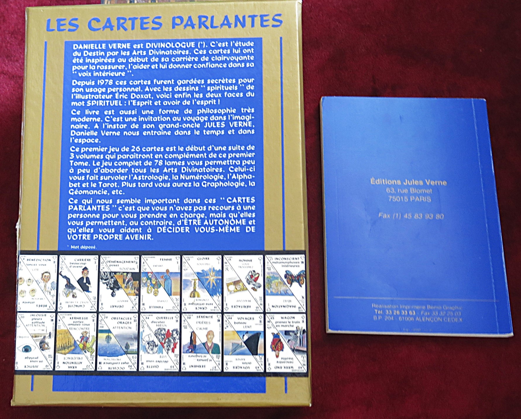 L' Oracle des cartes parlantes de Danielle Verne 1996 - The Oracle of Talking Cards