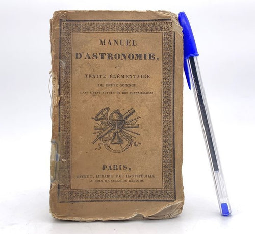 1827 Antique Astronomy book - Forbidden Occult Collection