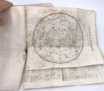 Manuel d'astronomie français ancien avec planches dépliantes (vers 1827)