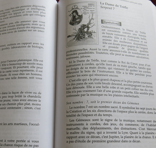 The book of Petit Lenormand - Symbolism, interpretations - Marie Delclos