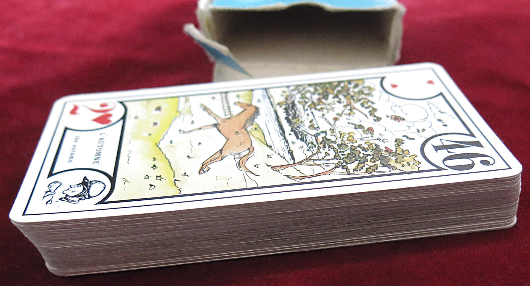 Rare Gambling Tarot 1982 – Oracle for Horse Betting & Lottery Predictions