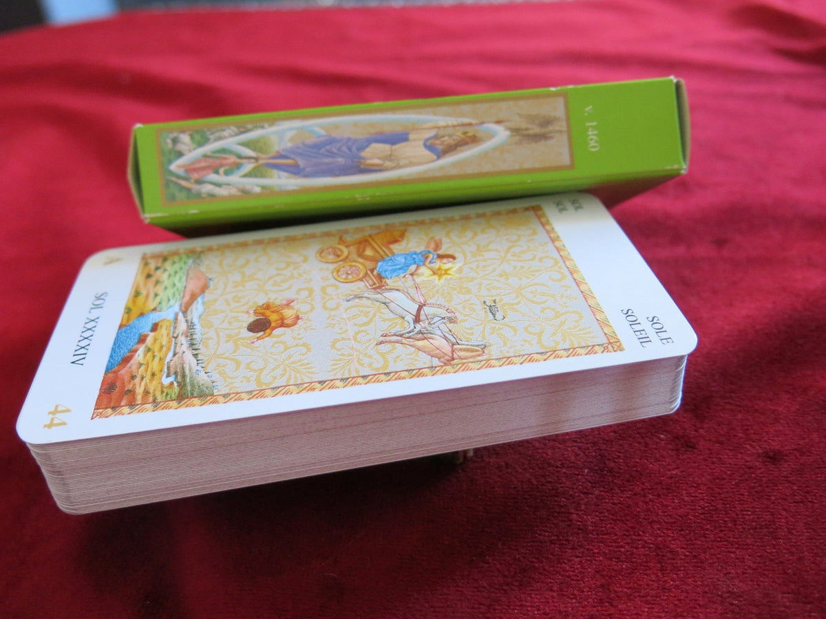 Tarot of Mantegna – Orbis-Fabbri / Lo Scarabeo 2002 – Rare Italian Historical Tarot