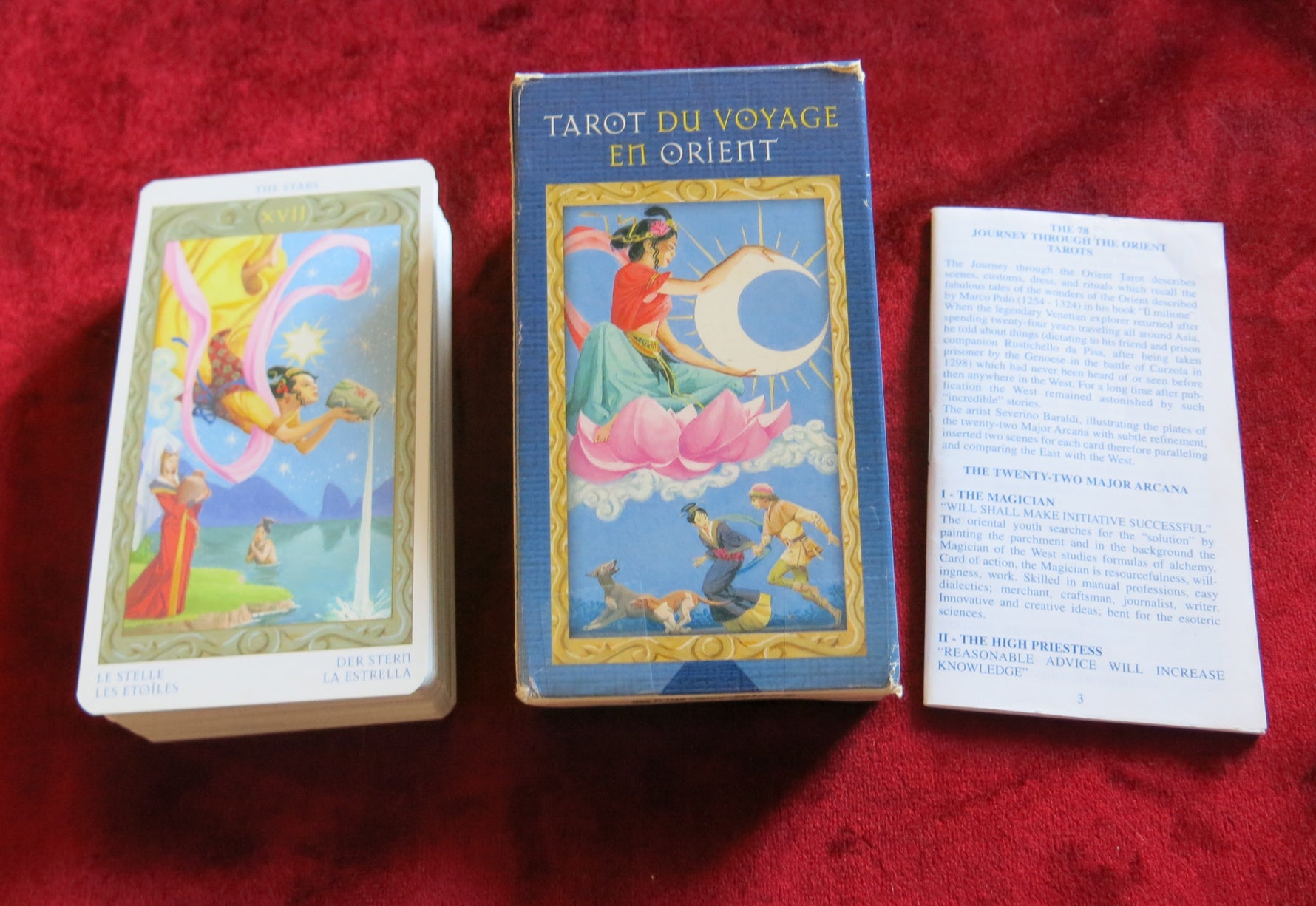 Tarot of the Journey to the Orient 2002 - Marco Polo Tarot - Asian tarot deck
