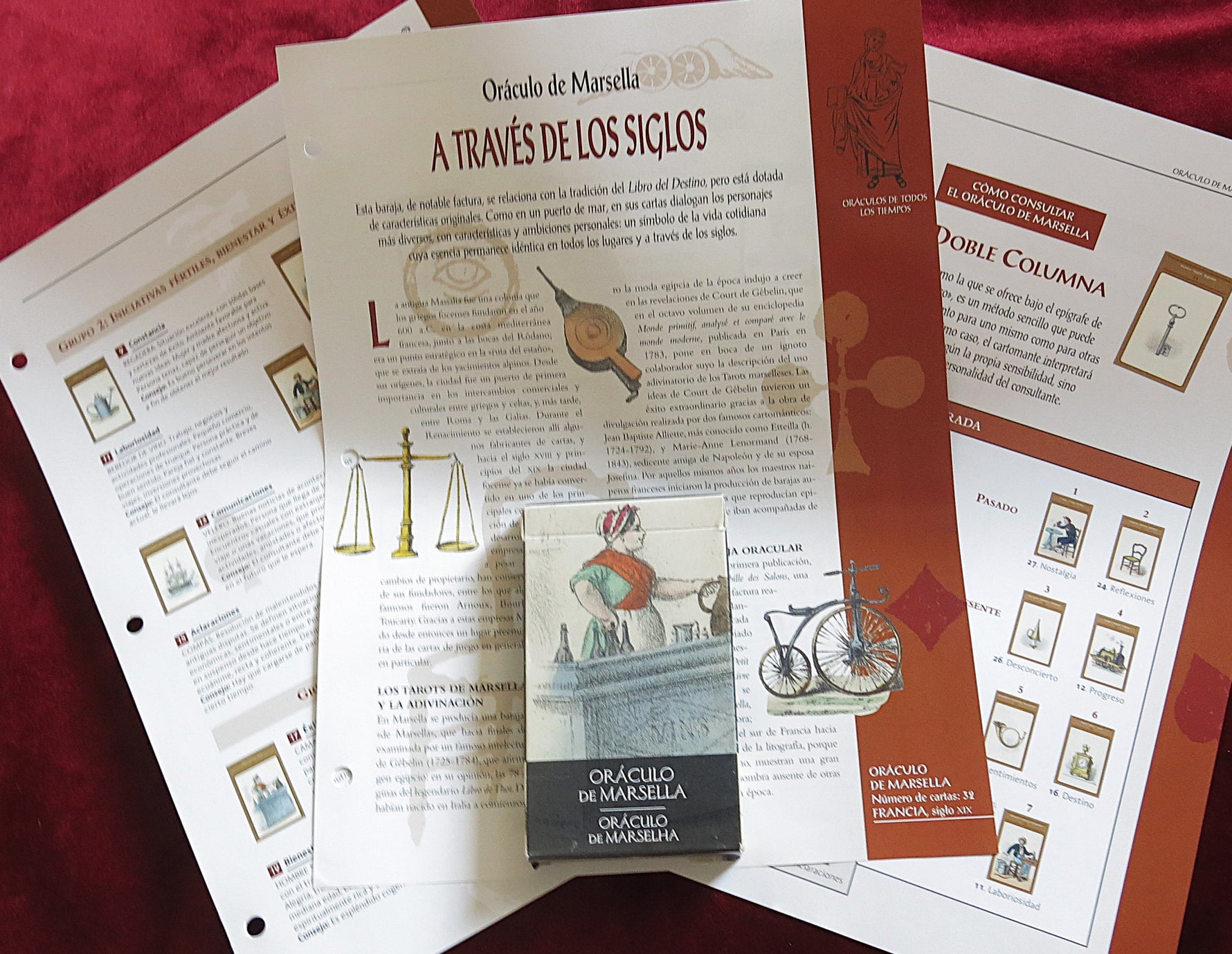 Vintage Marseille Oracle – 2002 – Oráculo de Marsella – Lo Scarabeo – RARE – Out of Print