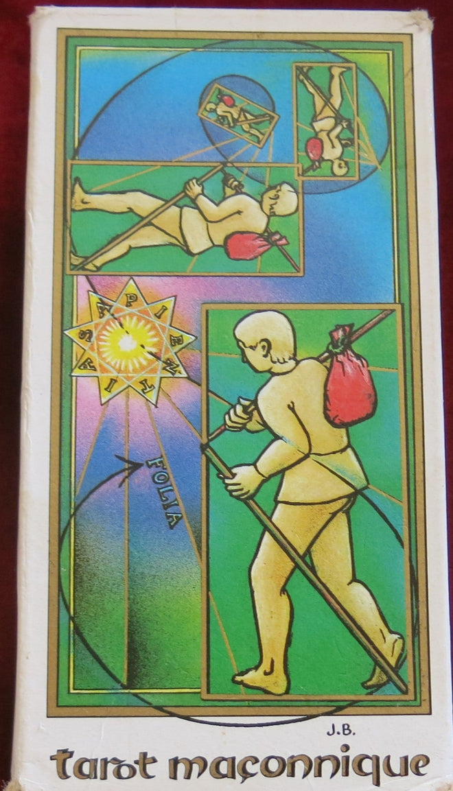 Jean Beauchard Original Masonic Tarot 1987  