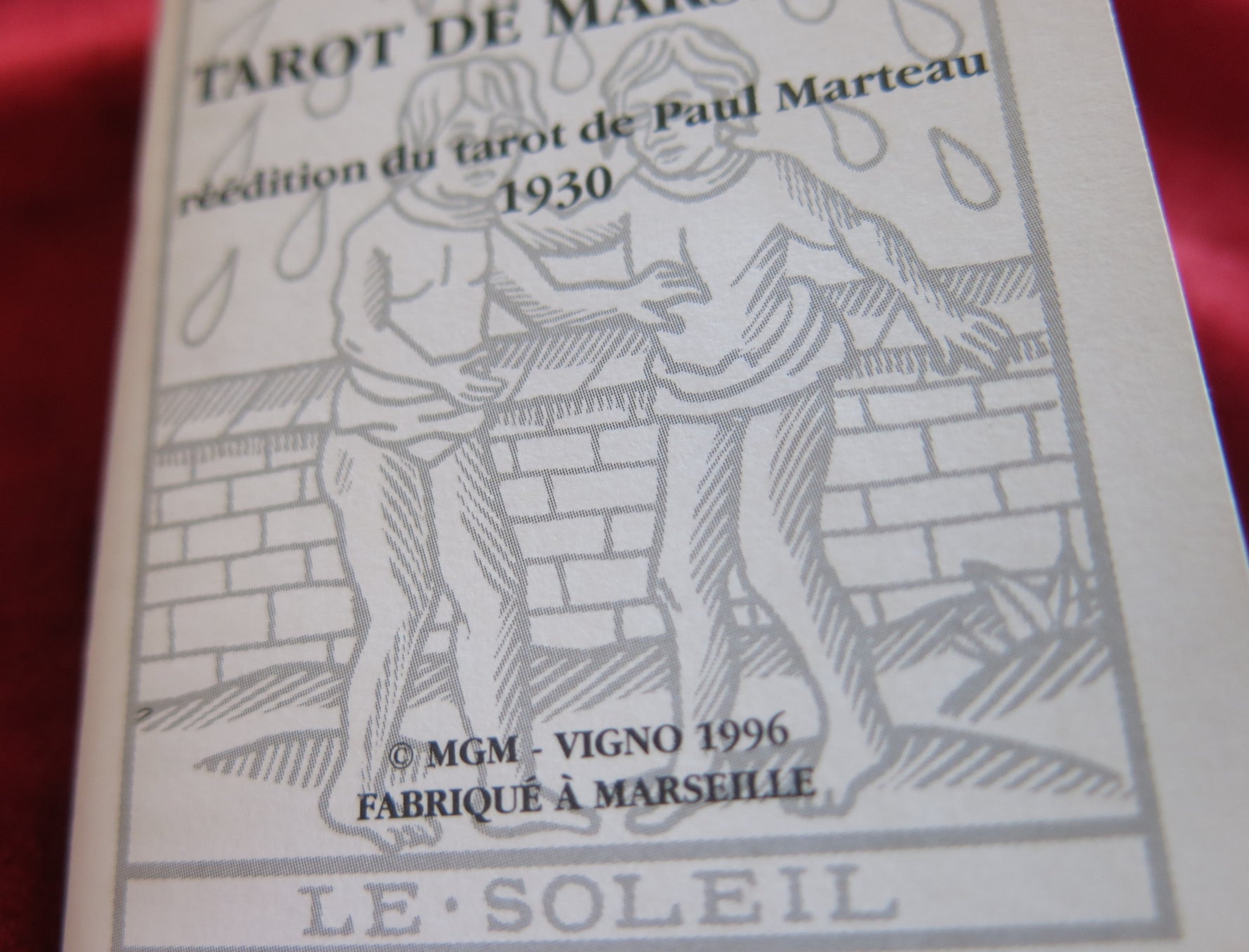 Vigno Tarot de Marseille 1996 MGM - COLLECTION