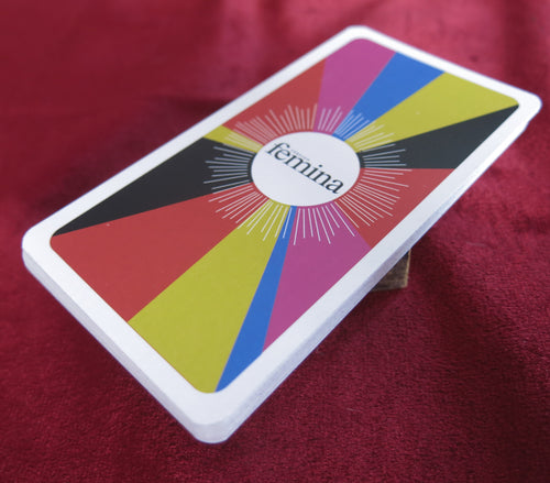 Tarot de Marseille Femina – 22 Arcanes Majeurs – Jeu de Poche de Style Afro-Américain