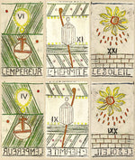 Extremely Rare Tarot de Louttre B – 1981 Exhibition Deck - Very Hard to Find Tarot