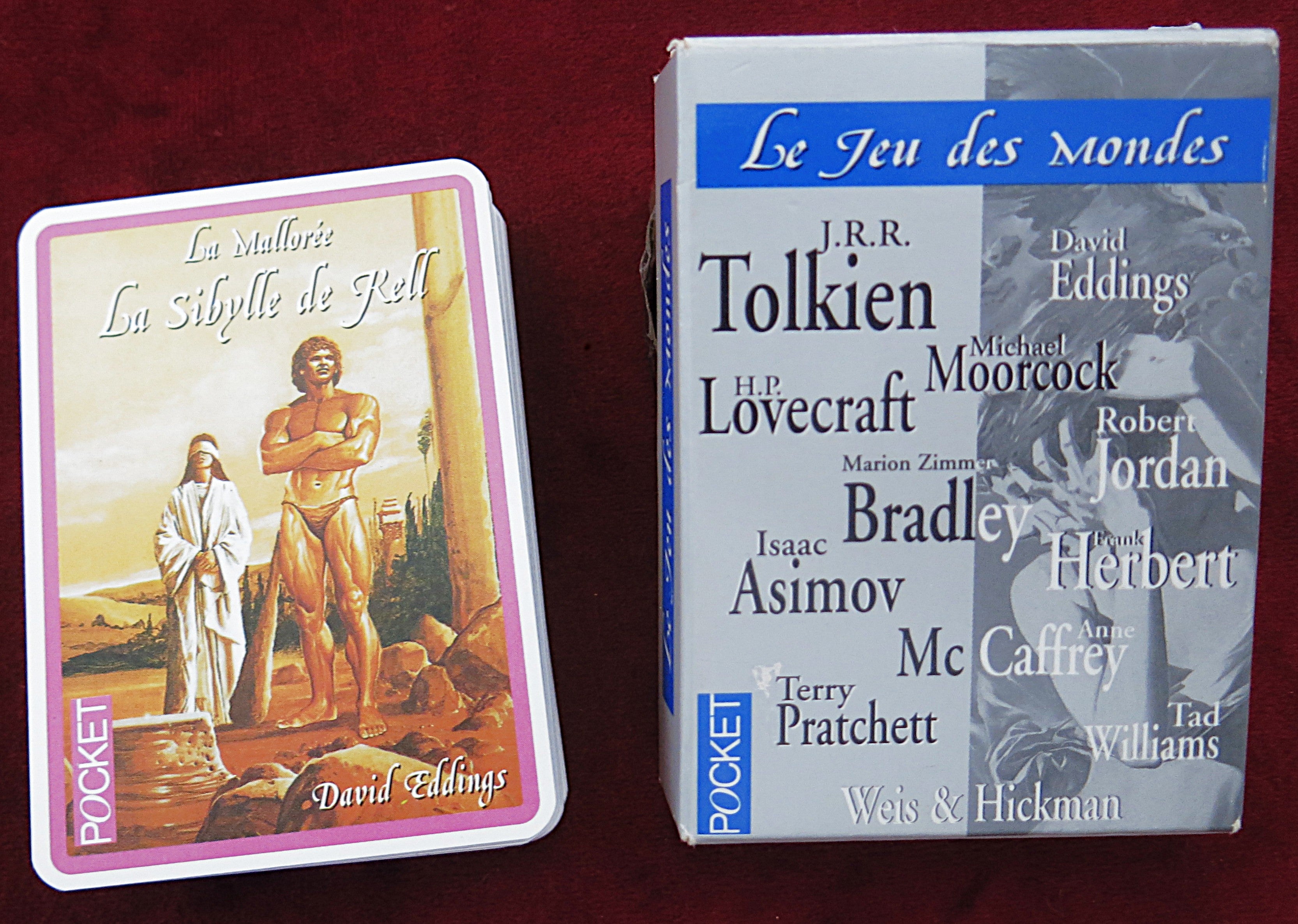 Retro Sci-Fi & Fantasy Trivia Game 1990s – Le Jeu des Mondes – Dune, Tolkien, Asimov