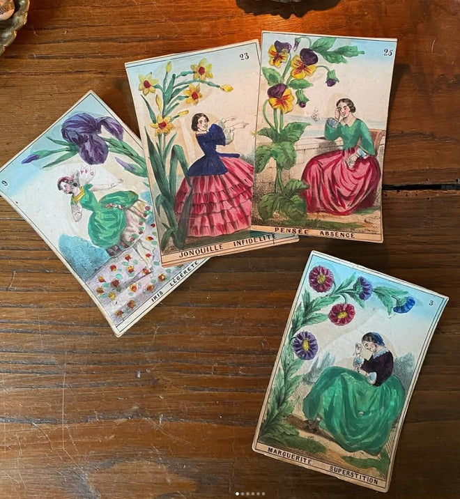 L'Oracle de Mère Nature – Extrait d'un oracle floral du XIXe siècle (1840) – Épuisé