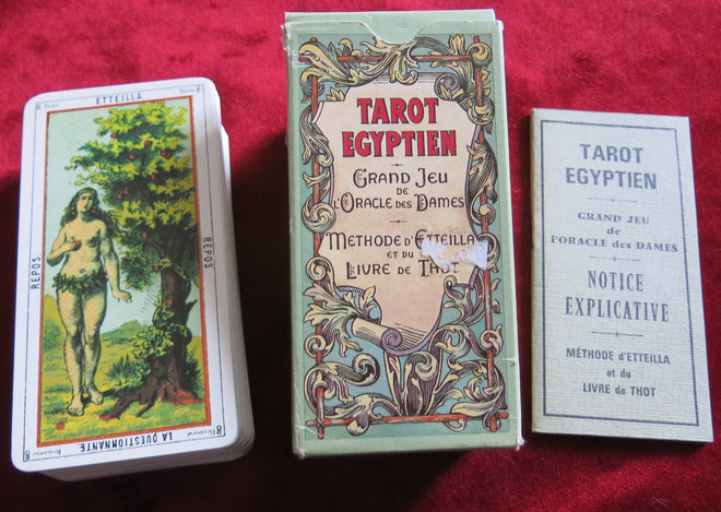 Grand Jeu de l'Oracle des Dames 1985 - Tarot Egyptien