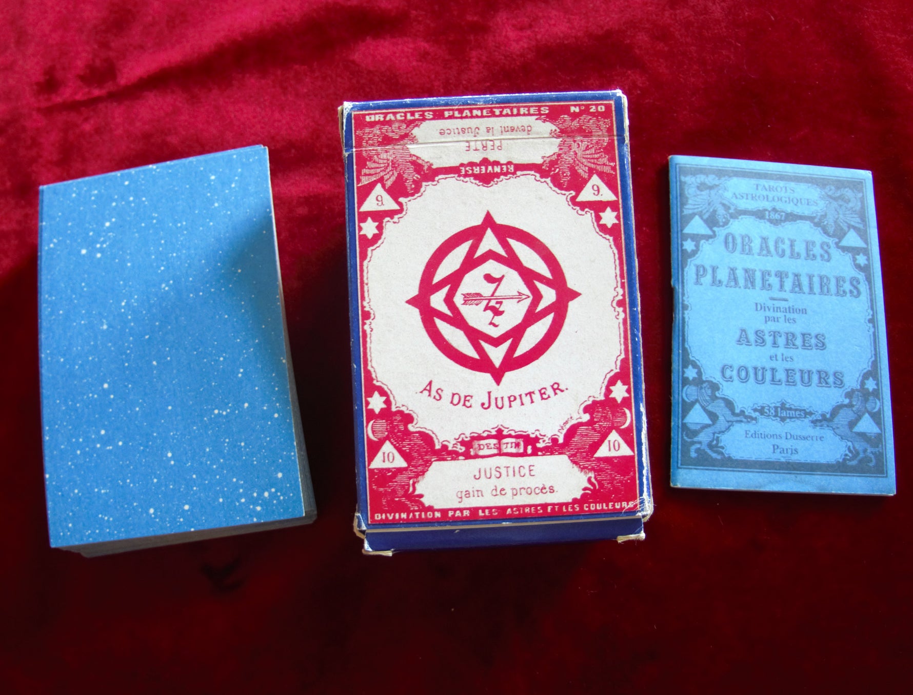 Planetary Oracles – Tarot of the Stars and Colours (1867 Reproduction)