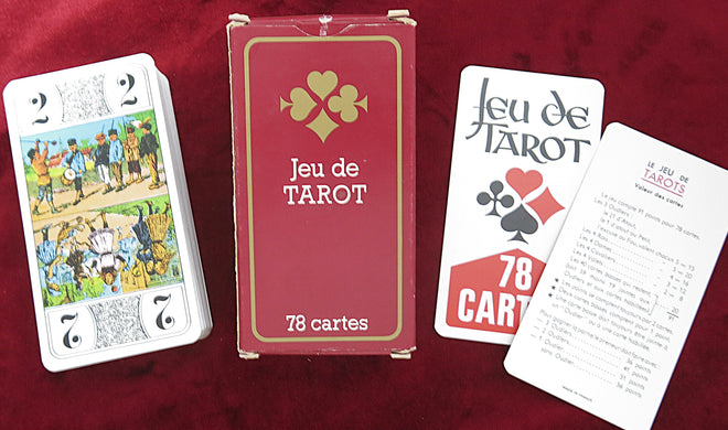 Tarot Dos écossais 1985 - Tarot français traditionnel