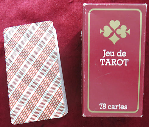Tarot Dos écossais 1985 - Tarot français traditionnel