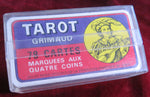 Vintage Grimaud Tarot Deck (1969) – 78 Playing Cards – Plaid Scottish Back