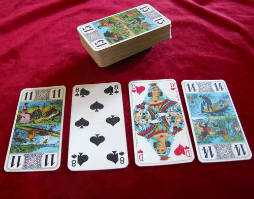 Antique French tarot from the 60s - La Ducale