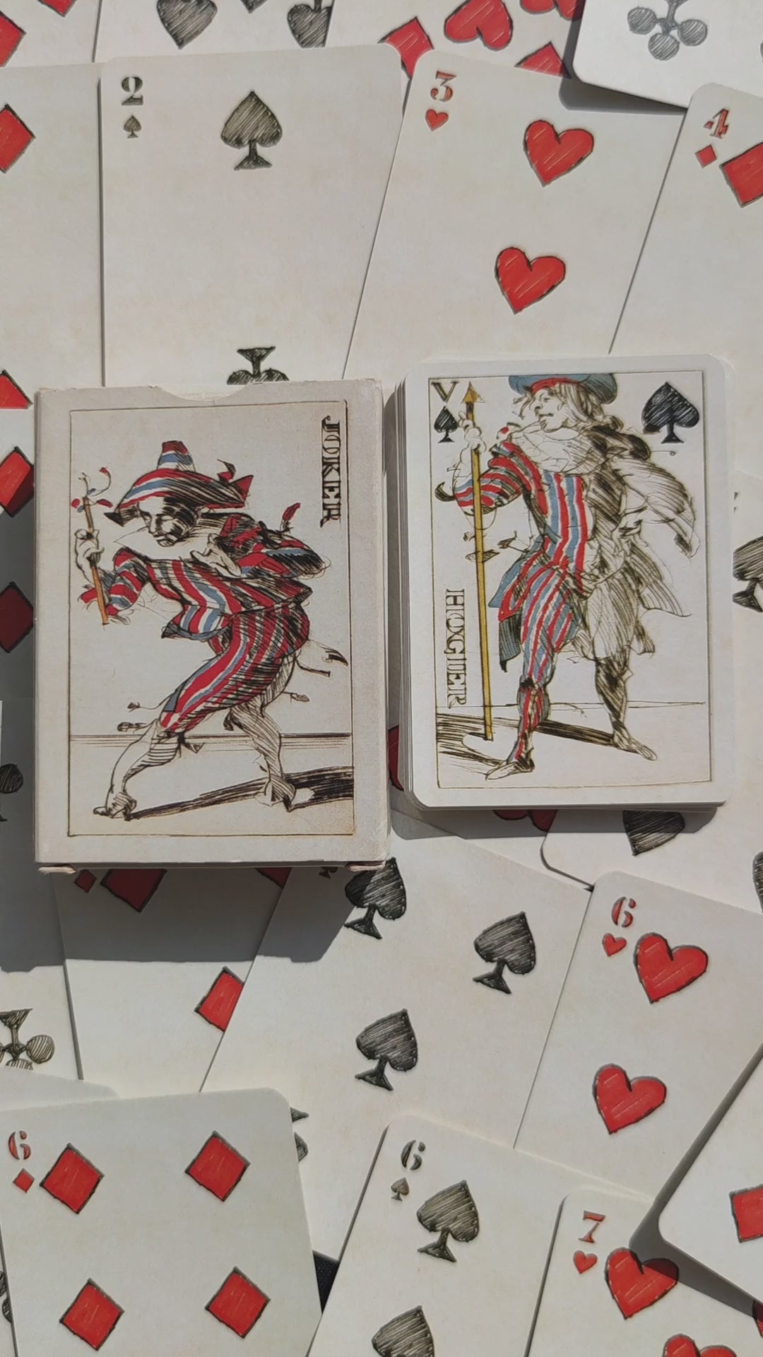 Claude Weisbuch VERY RARE Deck of Cards - Claude Weisbuch's artworks