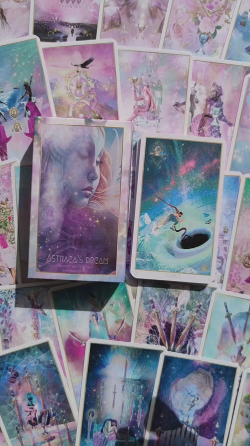 Astraea's Dream Tarot Deck - Ethereal artwork -  Pleiadians card - Astral Realms cards