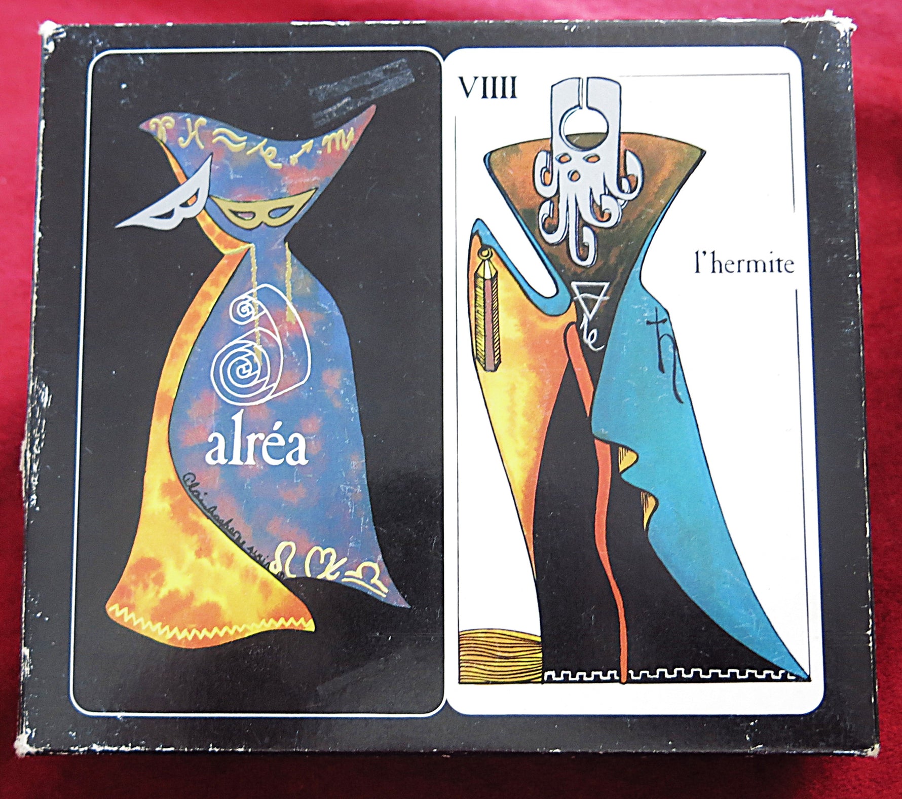 Le Tarot de la Réa – Alain Bocher, 1982 – Very Rare French Art Tarot