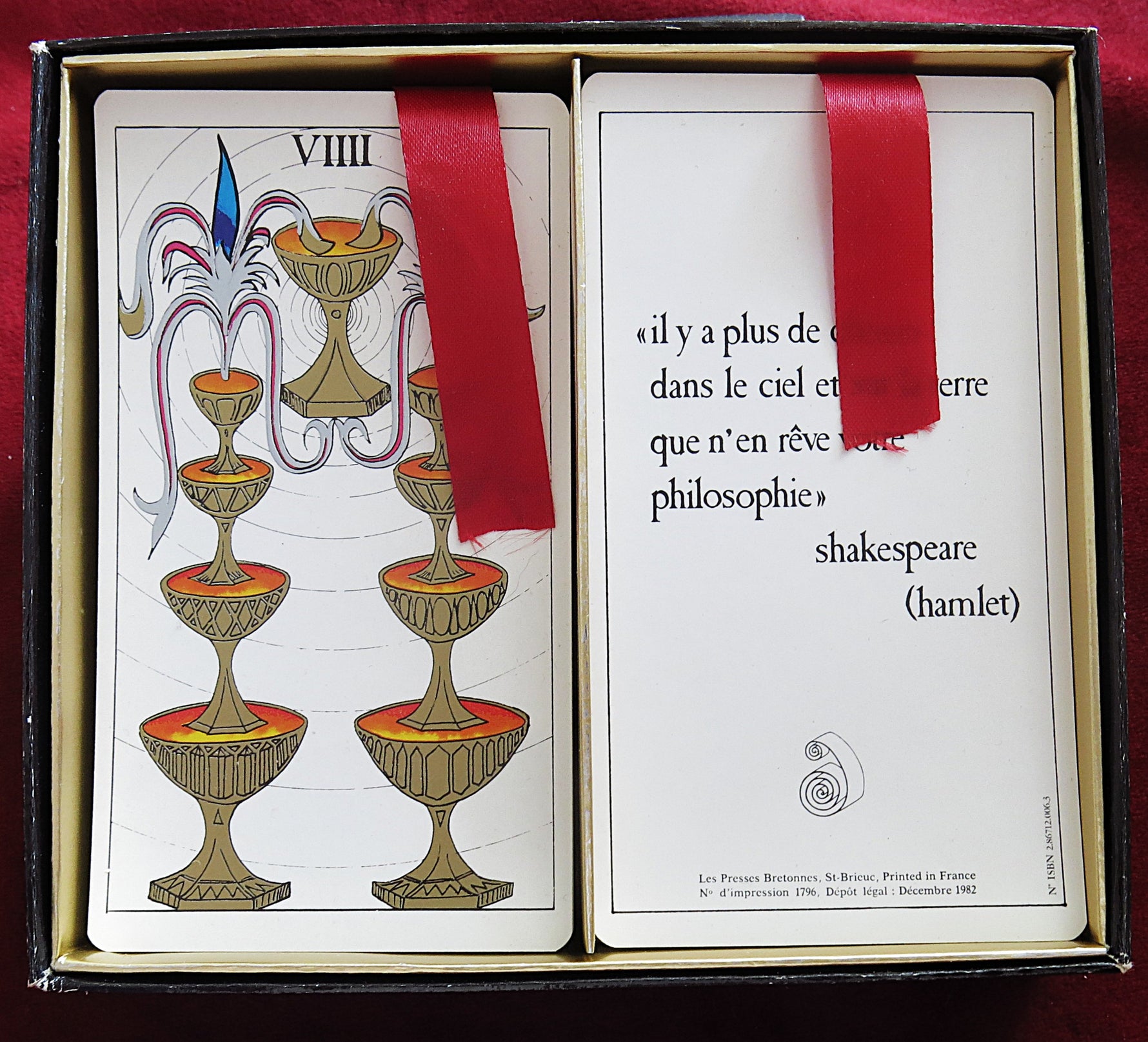Le Tarot de la Réa – Alain Bocher, 1982 – Very Rare French Art Tarot