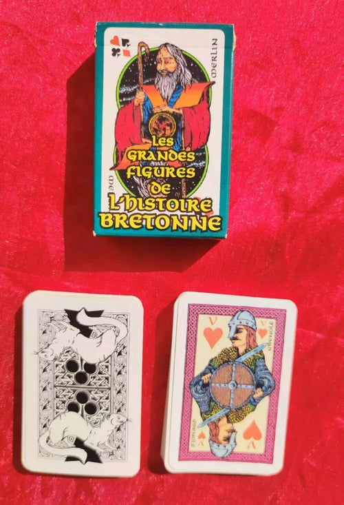 "Bretagne" Region in France: Set of 5 Vintage decks