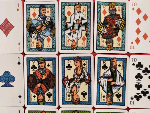 "Bretagne" Region in France: Set of 5 Vintage decks